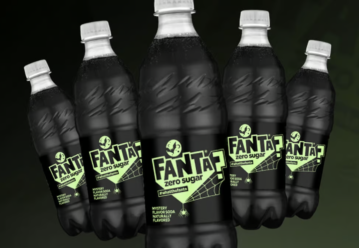 Fanta mystery flavor bottles